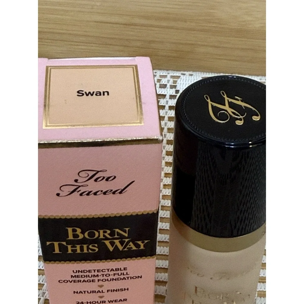 Too Faced Born This Way Foundation Swan 1 oz New In Box-medium To Full Coverage